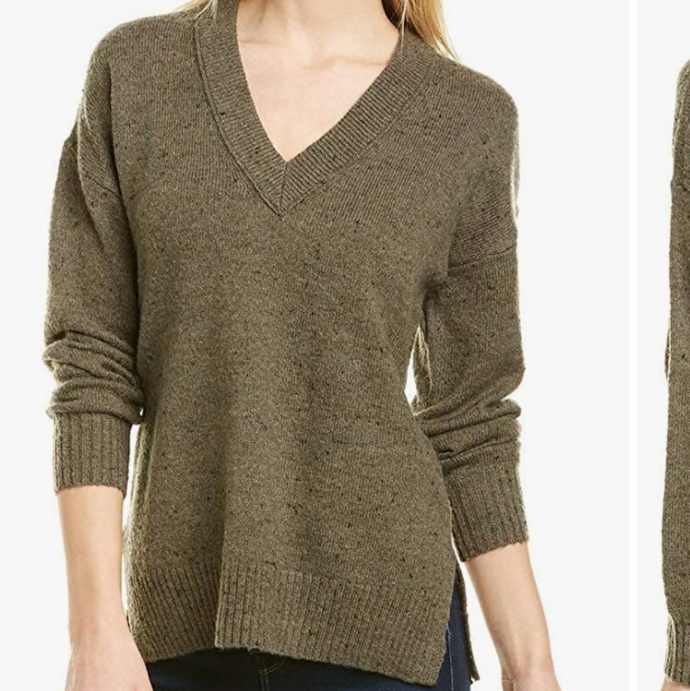 Madewell Donegal Jason V-Neck Sweater - Picture 9 of 10
